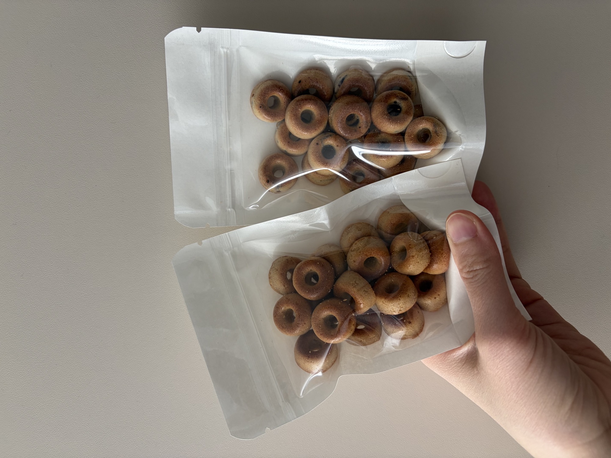 Smolbites packaged mini bites